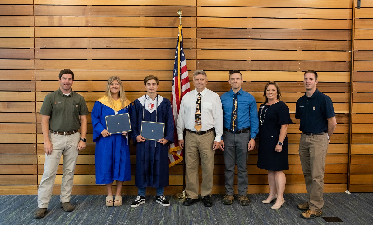 Hill Electric Provides Scholarships for Graduating Seniors in Construction Program at ACTC