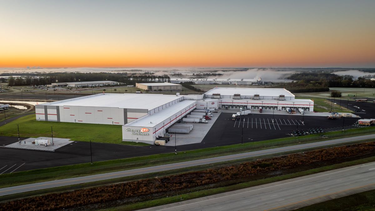 A M King Completes Construction of Cheney Brothers’ Florence, SC Facility
